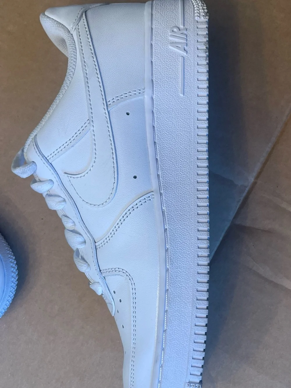 Nike All-White Kids Low-Top Sneakers